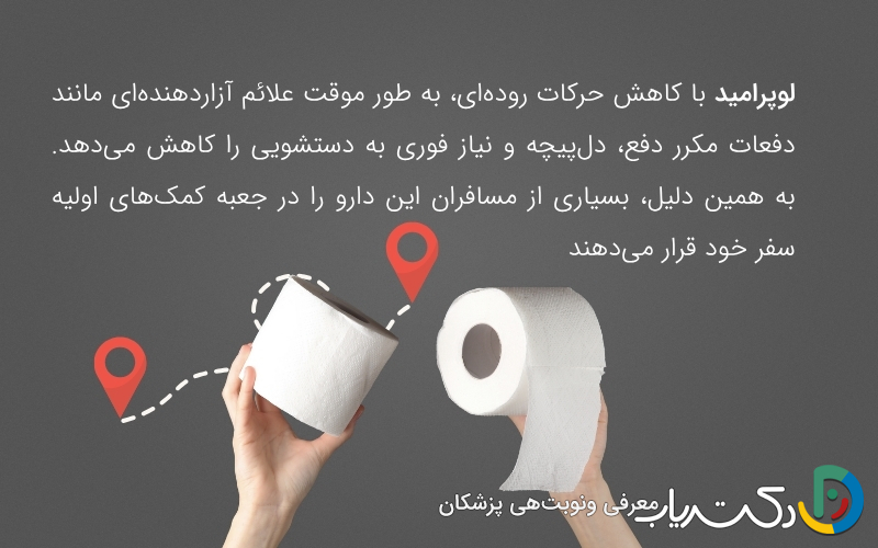 آیا لوپرامید برای اسهال مسافرتی مؤثر است؟